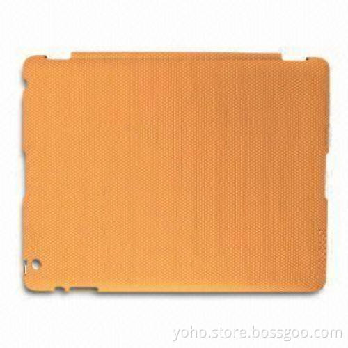 Protective Hard Case for iPad 2, with Global Rubber Leather, High-end PC, Comes in Six Colors